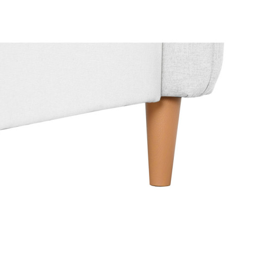 Cabecero con somier y cabecero Beige