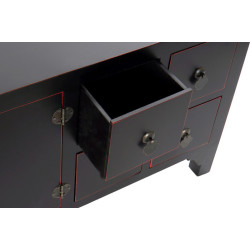 Mueble TV Negro