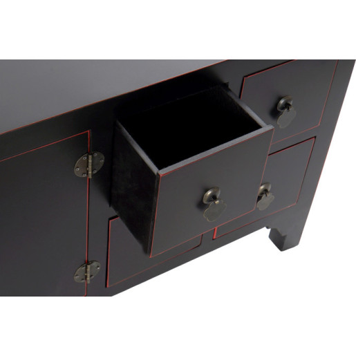 Mueble TV Negro