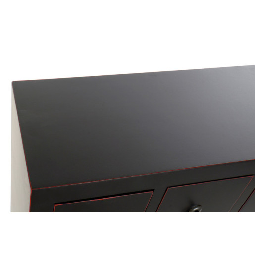 Mueble cajonera oriental Negro