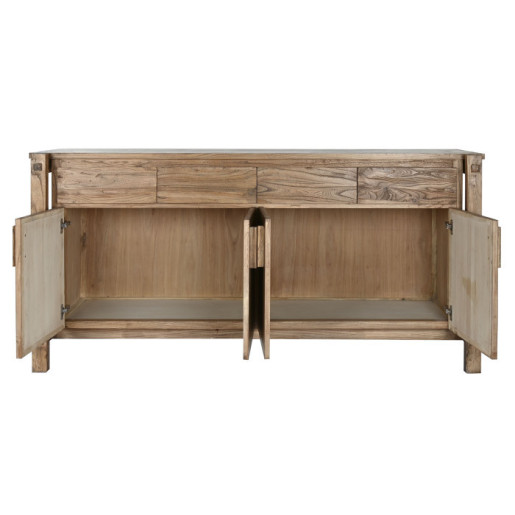 Aparador buffet de 4 puertas Natural