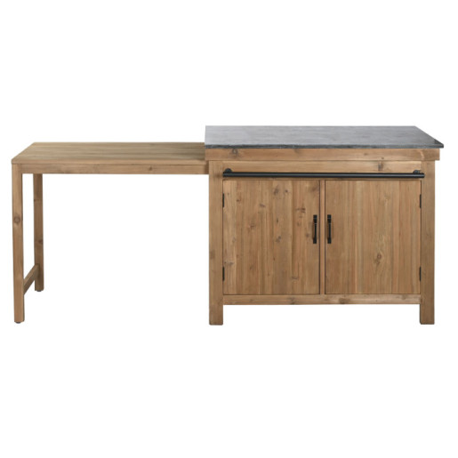 Mesa Isla de cocina Marron