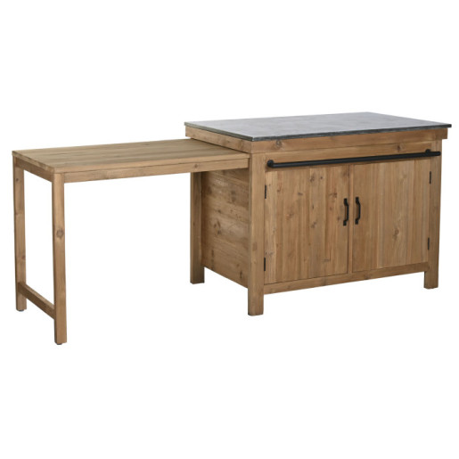 Mesa Isla de cocina Marron