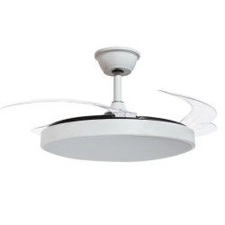 Ventilador techo blanco eclipse