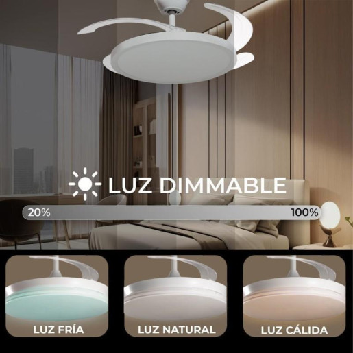 Ventilador techo blanco harmony