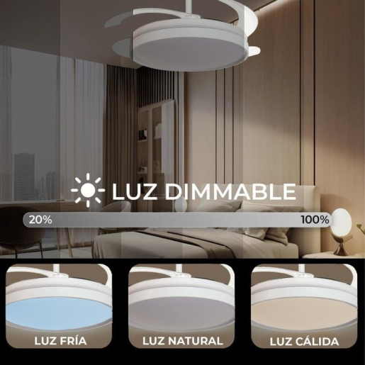 Ventilador techo blanco zenith