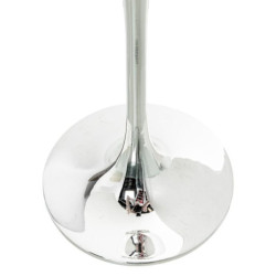 Set 2 copas cava plateado y transparente