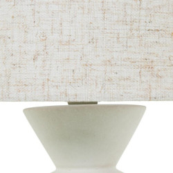 Lampara sobremesa blanco