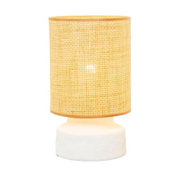 Lampara sobremesa blanco