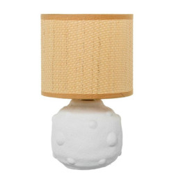 Lampara sobremesa blanco