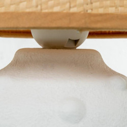 Lampara sobremesa blanco