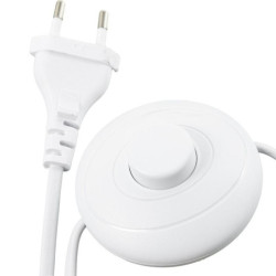 Lampara sobremesa blanco