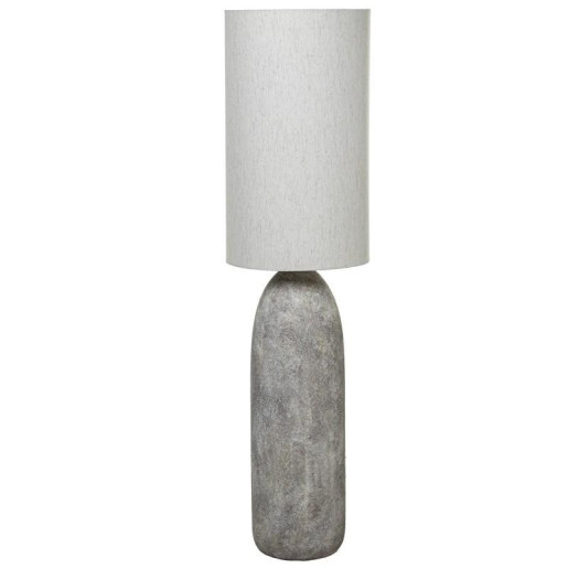 Lampara sobremesa gris