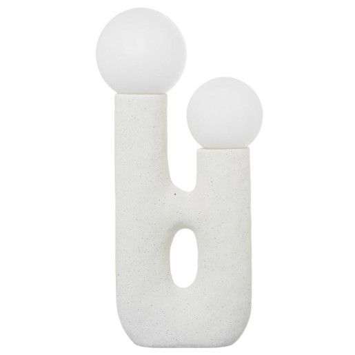Lampara sobremesa blanco