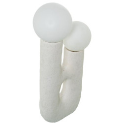 Lampara sobremesa blanco