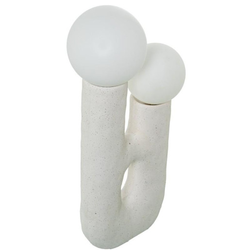 Lampara sobremesa blanco