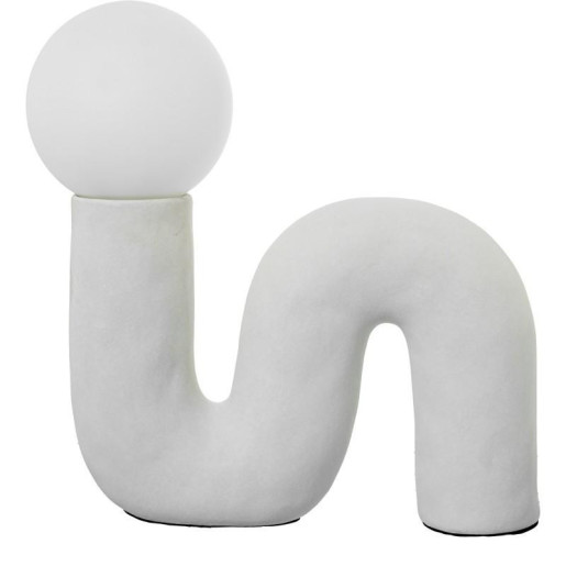 Lampara sobremesa blanco