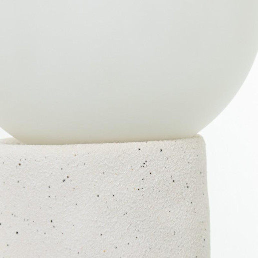 Lampara sobremesa blanco