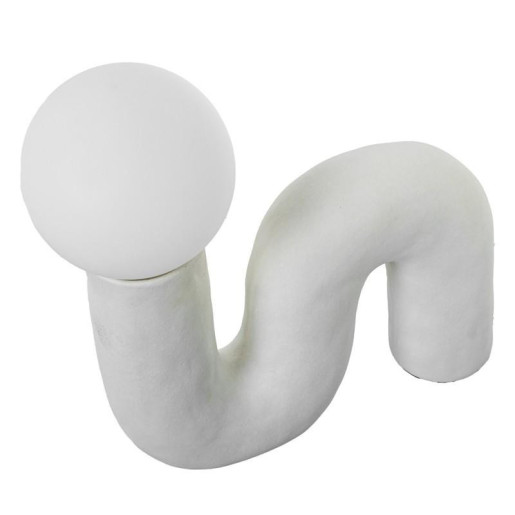 Lampara sobremesa blanco