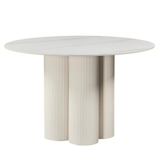 Mesa comedor beige