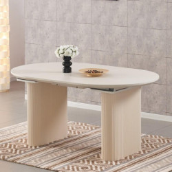 Mesa comedor beige