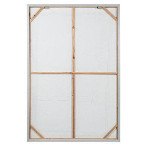 Cuadro lienzo blanco, beige, marron claro y natural