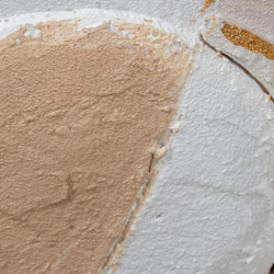 Cuadro lienzo natural, blanco, beige y gris
