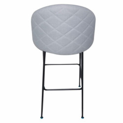Set 4 taburetes gris y negro