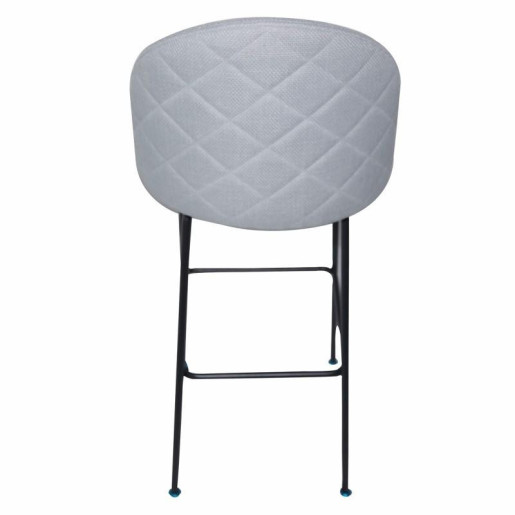 Set 4 taburetes gris y negro