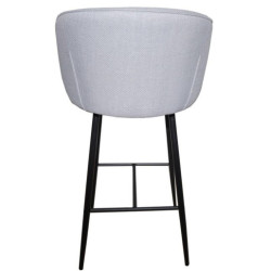 Set 2 taburetes gris y negro