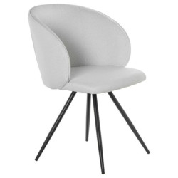 Set 2 sillas beige y negro