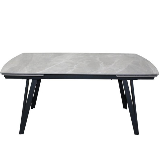 Mesa comedor negro y gris