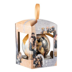Set de 12 bolas de navidad Multicolor