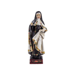 Figura de Santa Teresa de Jesus Multicolor