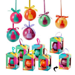 Set de 12 bolas de navidad Multicolor