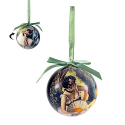 Set de 12 bolas de navidad Multicolor