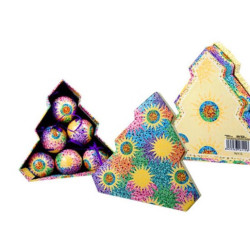 Set de 12 bolas de navidad Multicolor