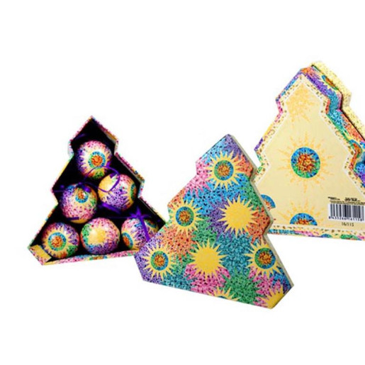 Set de 12 bolas de navidad Multicolor