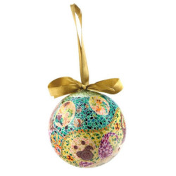 Set de 12 bolas de navidad Multicolor