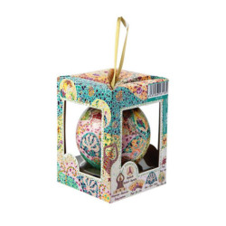 Set de 12 bolas de navidad Multicolor