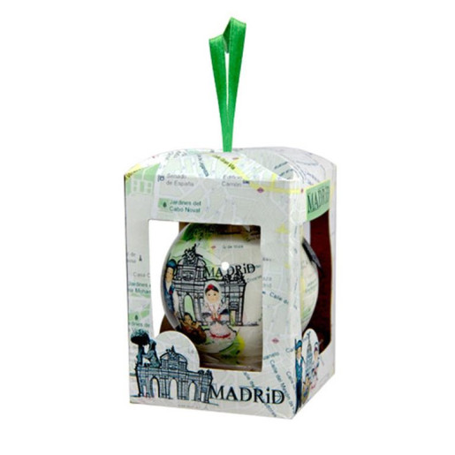 Set de 12 bolas de navidad Multicolor