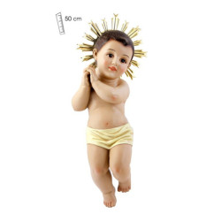 Niño Jesus con corona Multicolor