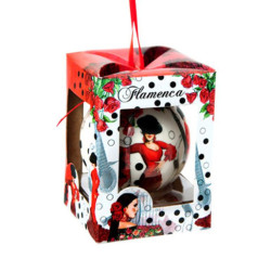 Set de 12 bolas de navidad Multicolor