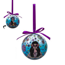 Set de 12 bolas de navidad Multicolor