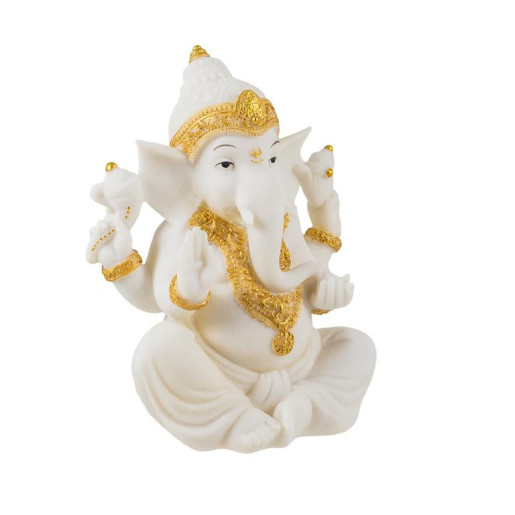Figura Ganesha Blando y dorao