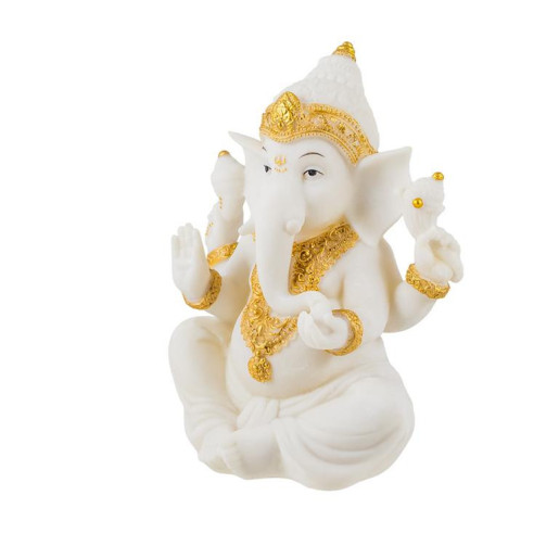 Figura Ganesha Blando y dorao