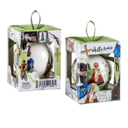 Set de 12 bolas de navidad Multicolor