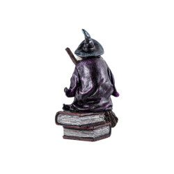 Figura bruja en libro Multicolor