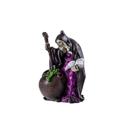 Figura bruja con pocima Multicolor