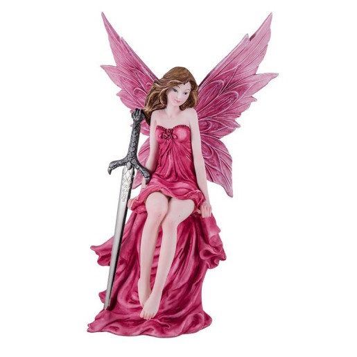Figura de una hada Rosa